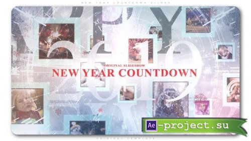 Videohive - New Year Countdown Slides - 22863944 - Project for After Effects
