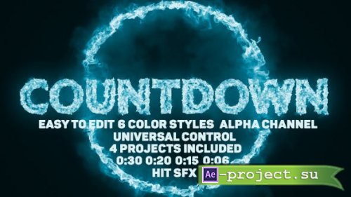 Videohive - Pyro Countdown - 13019306  - Project for After Effects