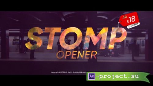 Videohive: Stomp Opener 23040788 - Project for After Effects
