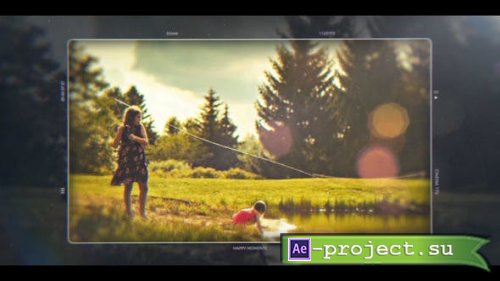 Videohive: Happy Moments | Cinematic Slideshow - Project for After Effects