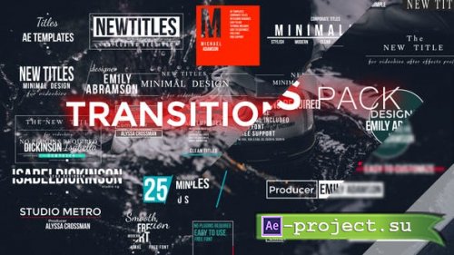 Videohive: Transitions Pack 22140213 - Project for After Effects 