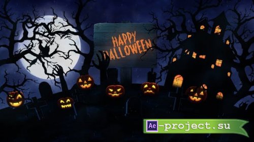 VideoHive: Halloween Opener 24810239 - Project for After Effects