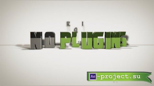 VideoHive: 3D Text Opener 24760948 - Project for After Effects