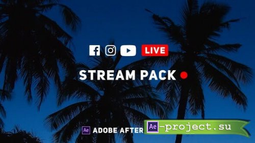 VideoHive: Online Live Streaming Pack 24781151 - Project for After Effects