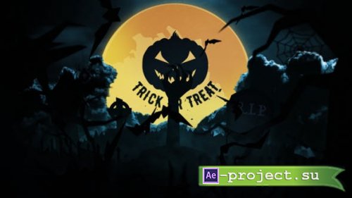 VideoHive: Halloween Logo 24819557 - Project for After Effects