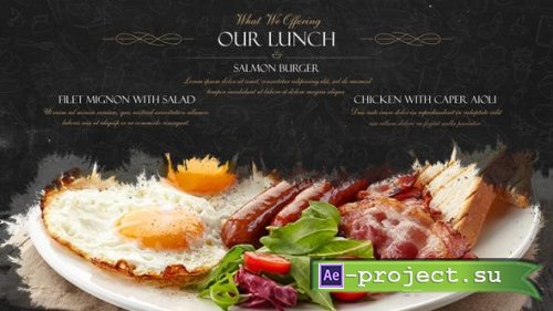 VideoHive: Restaurant Dishes Presentation 24184635 - Project for After Effects