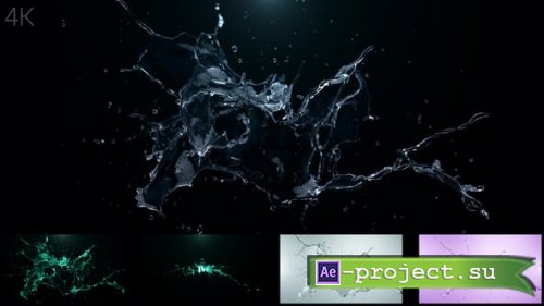 VideoHive: Water Splash Logo Reveal 24743540 - Project for After Effects