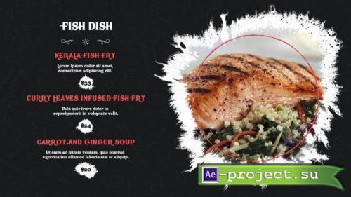 VideoHive: Food Menu Promo 24338108  - Project for After Effects 