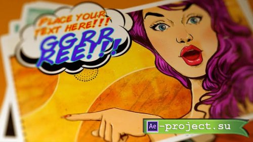 Videohive: Comic Slide 24801478 - Project for After Effects