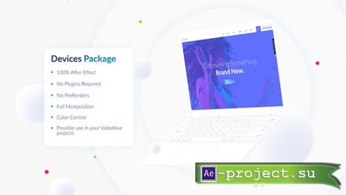 Videohive - Animated Devices Package - 20950727 - Project for After Effects