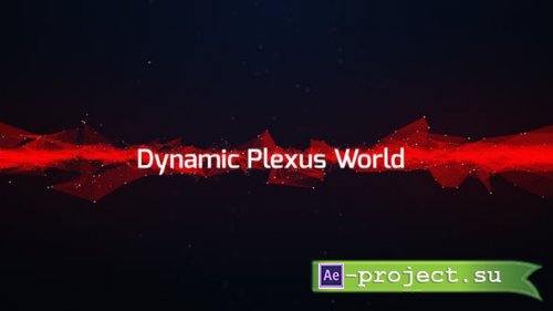 Videohive: Dynamic Plexus World 12523473 - Project for After Effects