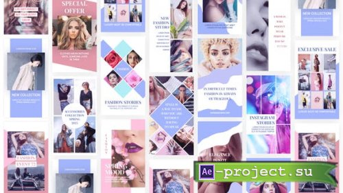 VideoHive: Fashion Instagram Stories 24864714 - Project for After Effects