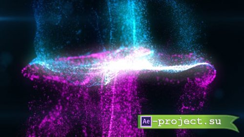 Videohive - Flowing Particles Collision Logo - 24848956 - Project for After Effects