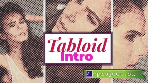 Videohive - Tabloid Intro - 24782494 - Project for After Effects