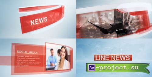 Videohive - Line News 2 - 19261827 - Project for After Effects