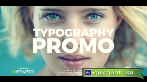 Videohive - Typography Promo - 20865827 - Project for After Effects