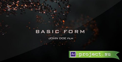 VideoHive: Basic Form - Movie Titles 6516122 - Project for After Effects