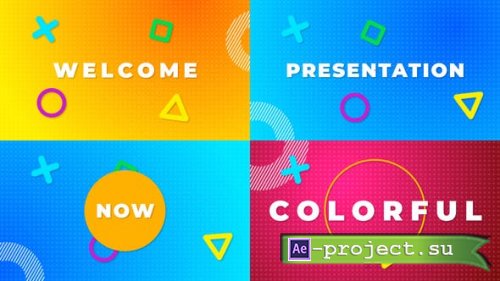 Videohive - Color Typography Stomp - 23362309 - Project for After Effects