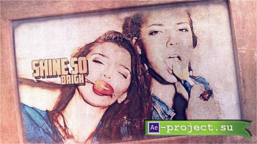 Videohive - Vintage Grunge Slideshow - 8060436 - Project for After Effects
