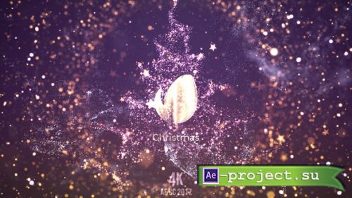 Videohive - Gold Christmas Titles - 24847560 - Project for After Effects