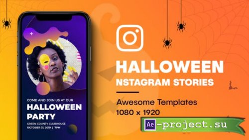 Videohive - Halloween Instagram Stories - 24905384 - Project for After Effects