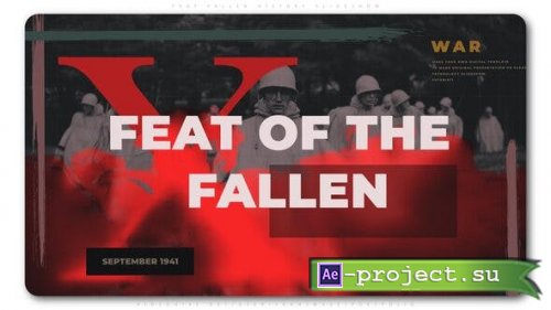 VideoHive: Feat Fallen History Slideshow 24913472 - Project for After Effect