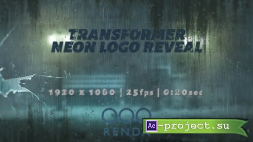 Videohive - Transformer Neon Logo Reveal - 22672156- Project for After Effects