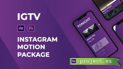 Videohive - IGTV  Instagram Motion Pack - 22975925 - Premiere Pro & After Effects