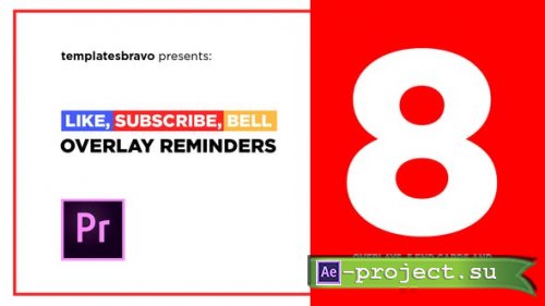 Videohive: YouTube Subscribe 23714950 - Premiere Pro Templates
