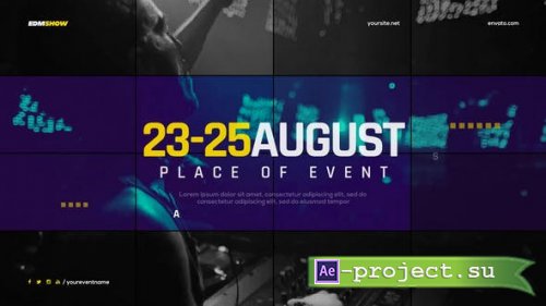 VideoHive: Music Event Promo Slides 24960803 - Project for After Effects