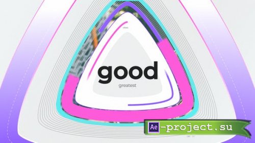 VideoHive: Colorful Shapes Logo Reveal 24722239 - Project for After Effects