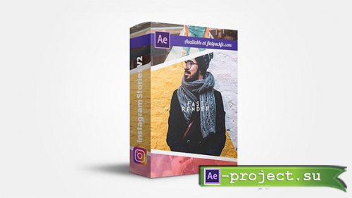 FlatPackFx - Instagram Stories V2  - Project for After Effects 