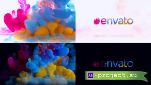 VideoHive: Colorful Smoke Logo Reveal 2 24943295 - Project for After Effects