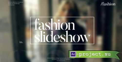 VideoHive: Fashion Slideshow 15763308 - Project for After Effects