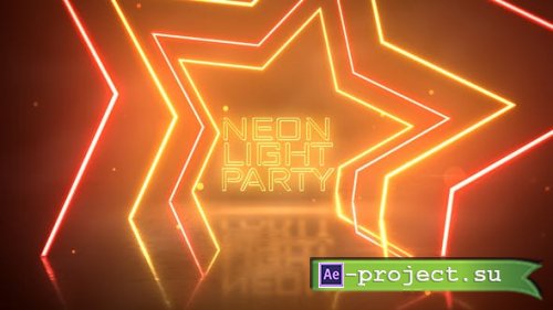VideoHive: Neon Light Party Opener 24969984 - Project for After Effects