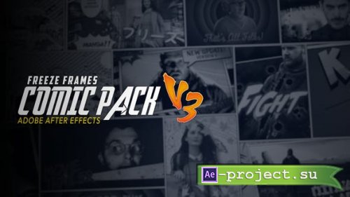 Videohive - Freeze Frames: Comic Pack V3 - 11991512 - Project for After Effects