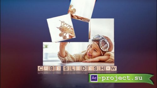 Videohive: Cube Slideshow | After Effects Template 24700967