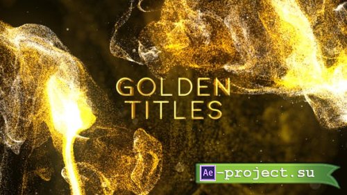 Videohive: Golden Titles 24988635 - Project for After Effects