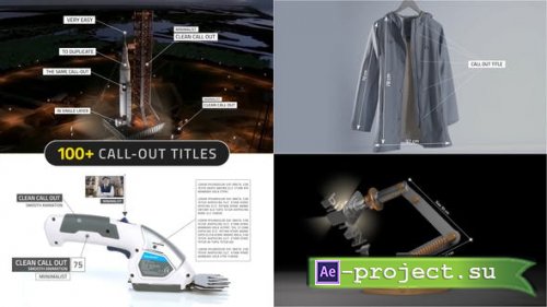 Videohive - Call-Out Titles Pack 23443254 - Project for After Effects