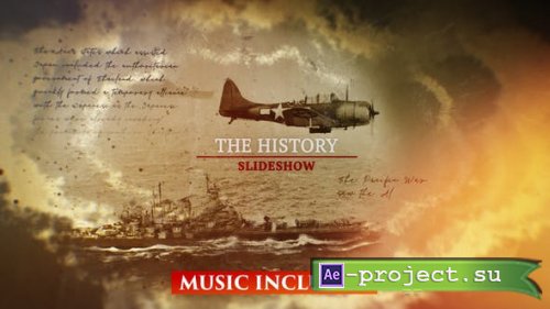 Videohive: The History Slideshow 23471196 - Project for After Effects