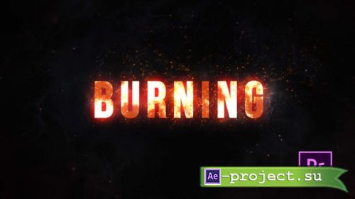 Videohive - Burning Fire Title - Premiere Pro - 25020923