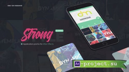 Videohive - Strong Application Promo - 23087528 - Project for After Effects