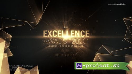 Videohive - Excellence Awards Opener - 24989239 - Project for After Effects