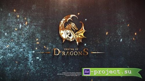 Videohive - Epic Fantasy Logo Reveal - 24632149 - Project for After Effects