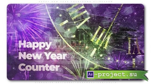 Videohive - Magical Countdown New Year Slideshow - 25020250 - Project for After Effects