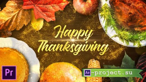 Videohive - Thanksgiving Wishes - Premiere Pro - 25046014