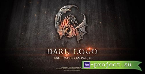 Videohive - Dark Logo Reveal - 21546708 - Project for After Effects