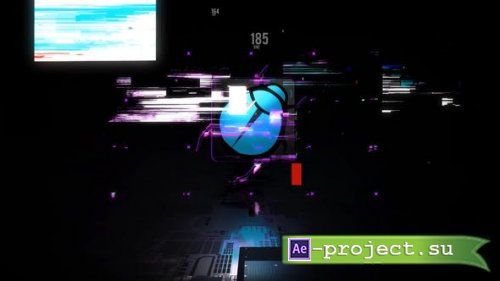 Videohive - Glitch logo opener - 23717428 - Project for After Effects