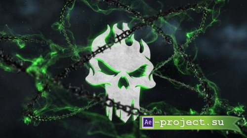 Videohive - Dark Chains Horror Logo - 25043834 - Project for After Effects 