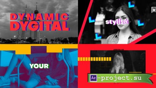 Videohive: Dynamic Digital Intro 23922972 - Project for After Effects